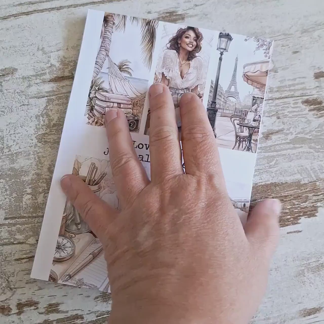 LovedbyGaby A5 journalpaper book Travel