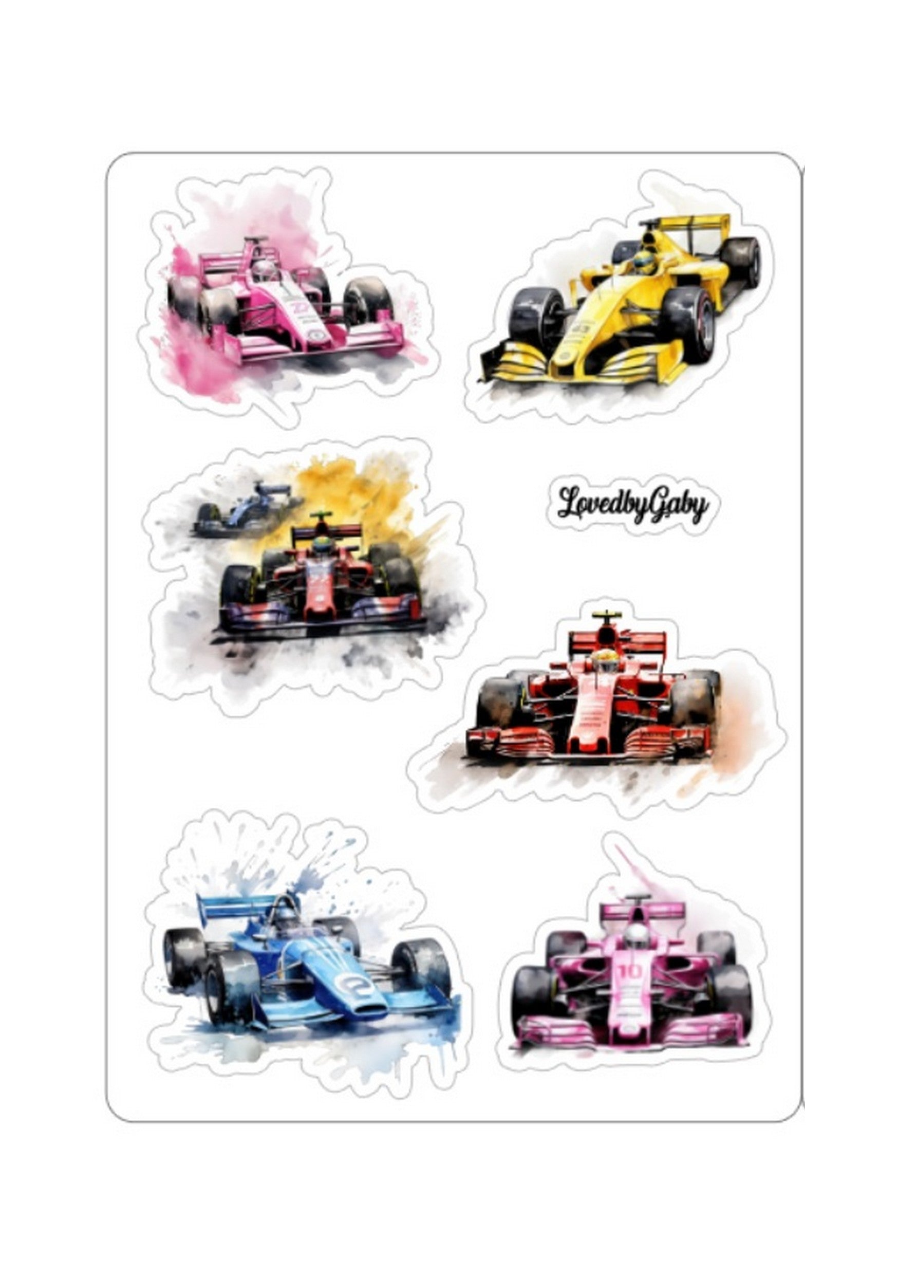 LovedbyGaby stickers Racing