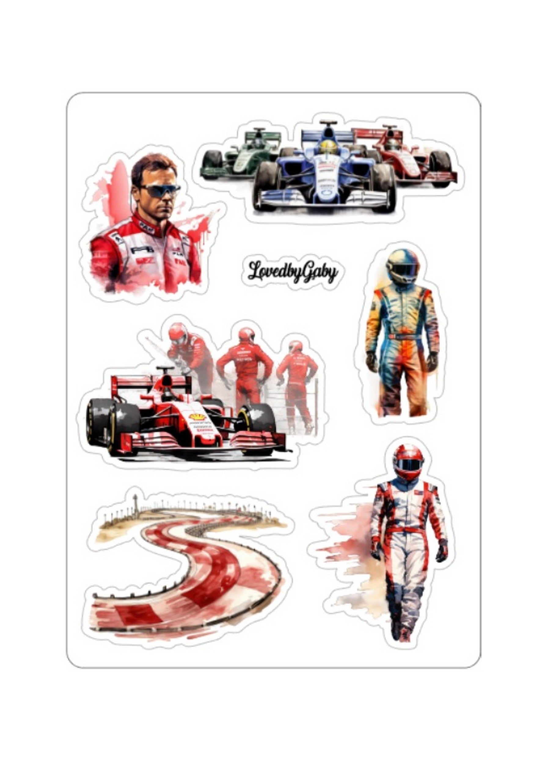 LovedbyGaby stickers Racing