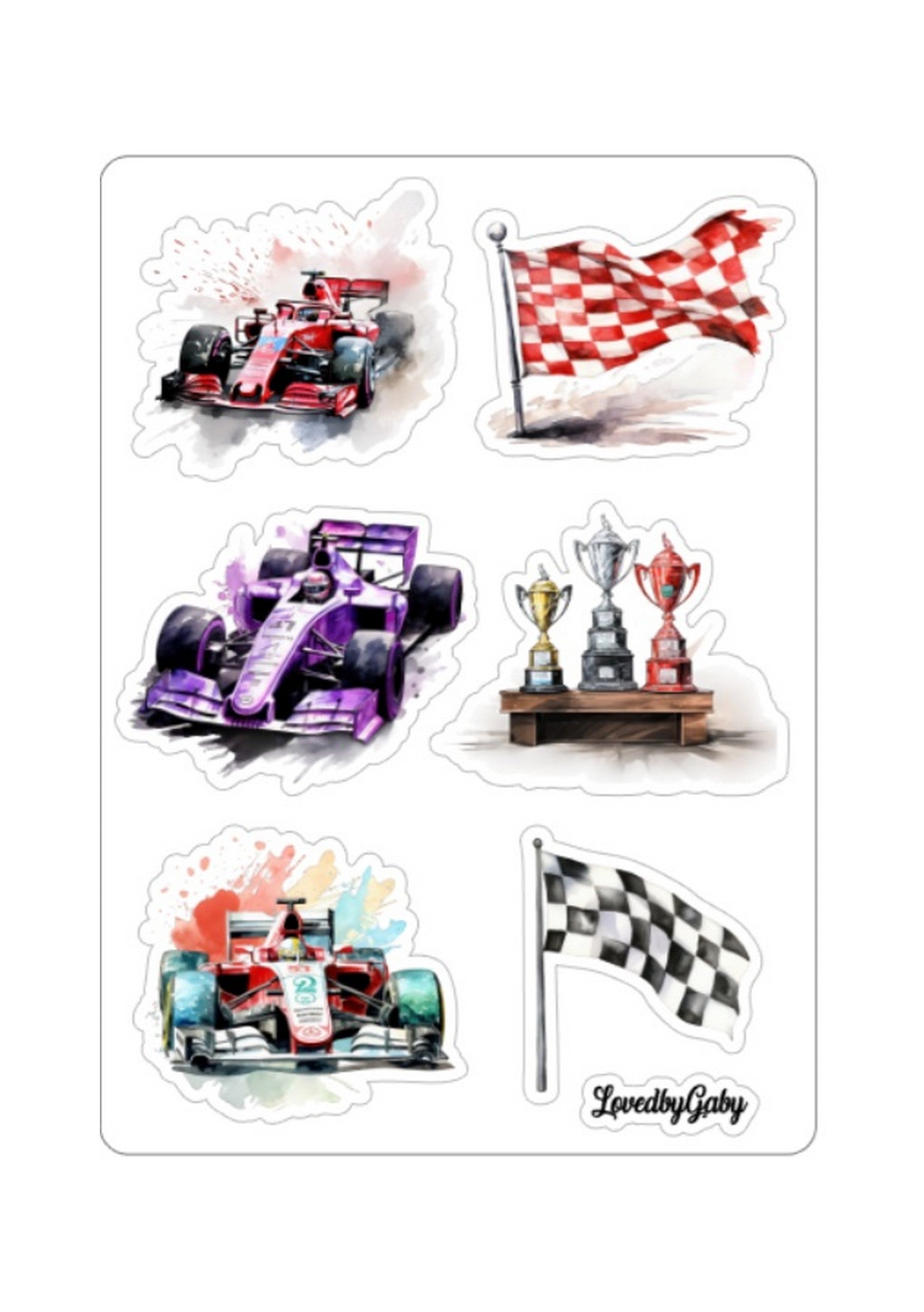 LovedbyGaby stickers Racing