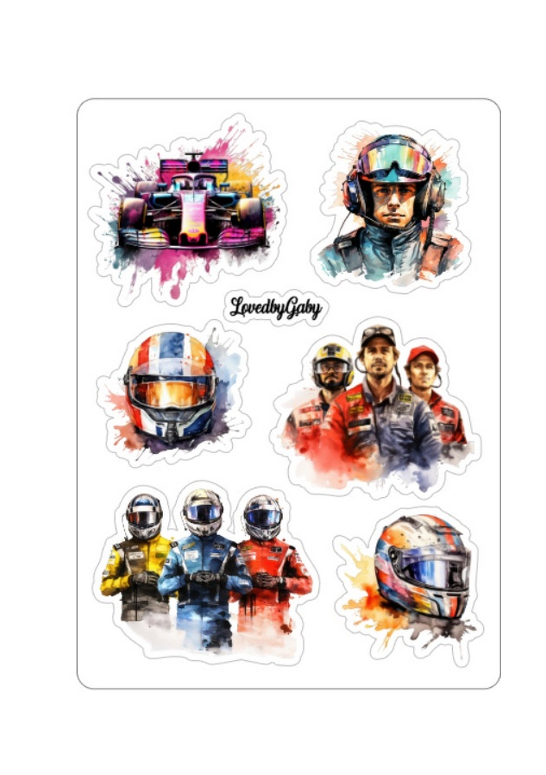 LovedbyGaby stickers Racing