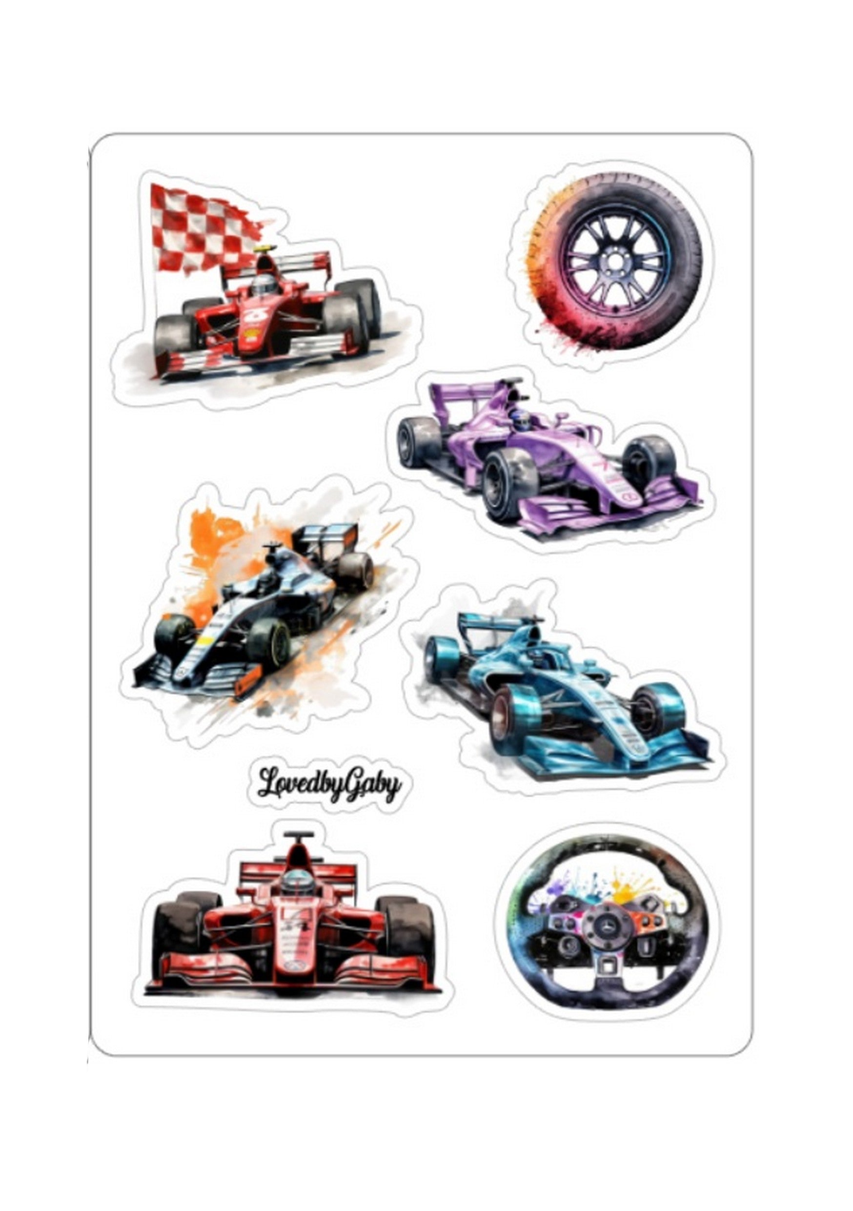 LovedbyGaby stickers Racing
