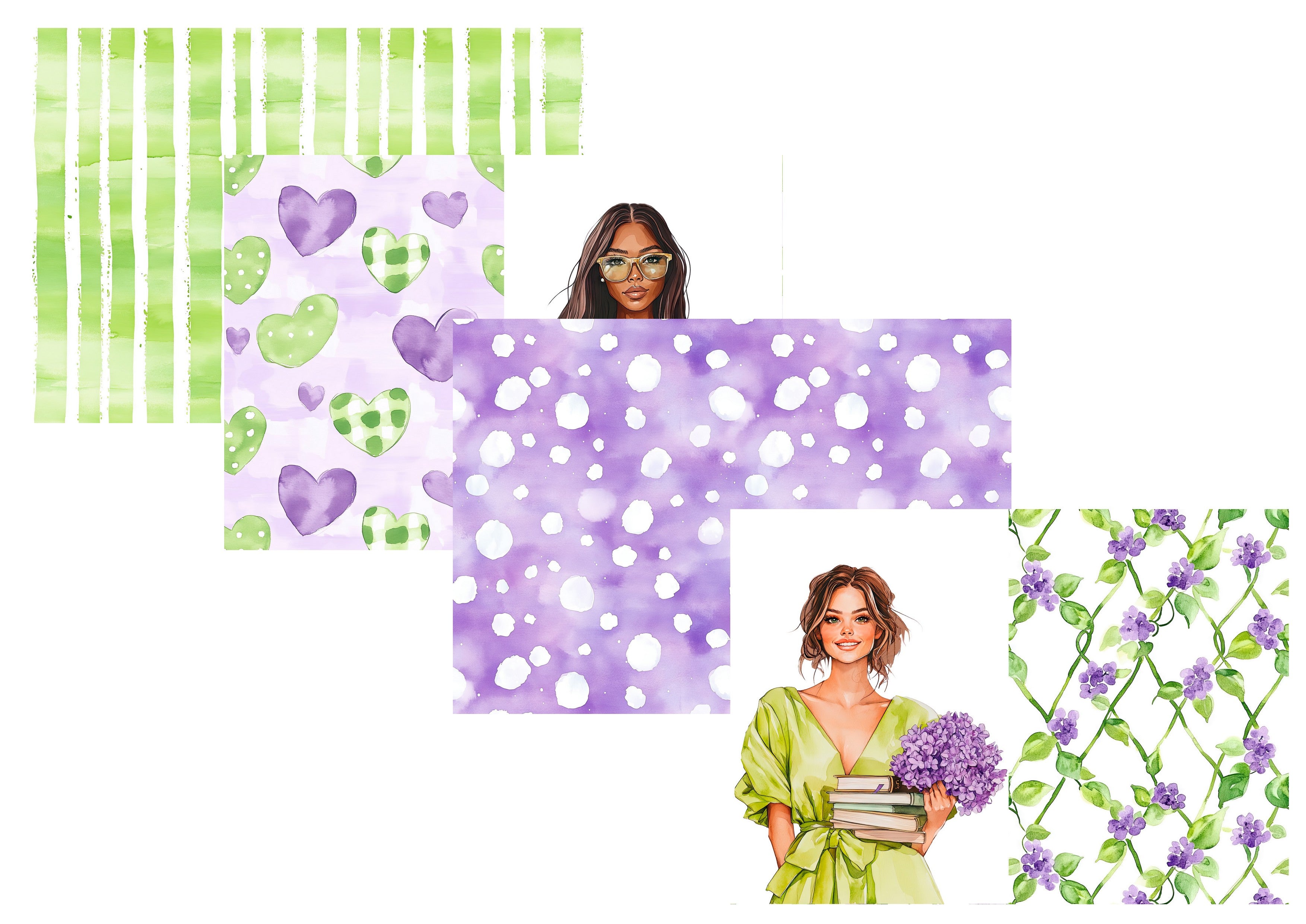 LovedbyGaby A4 en A5 journalpapier set Readingtime