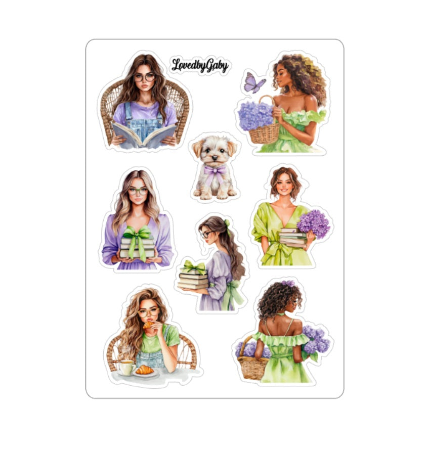 LovedbyGaby stickers Readingtime