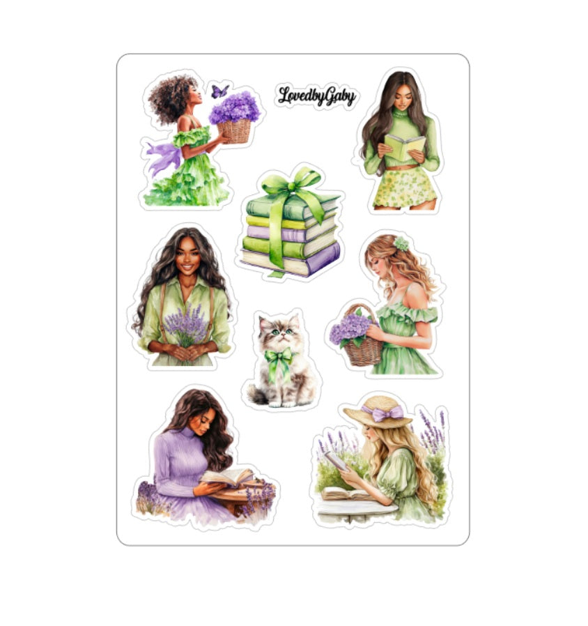 LovedbyGaby stickers Readingtime