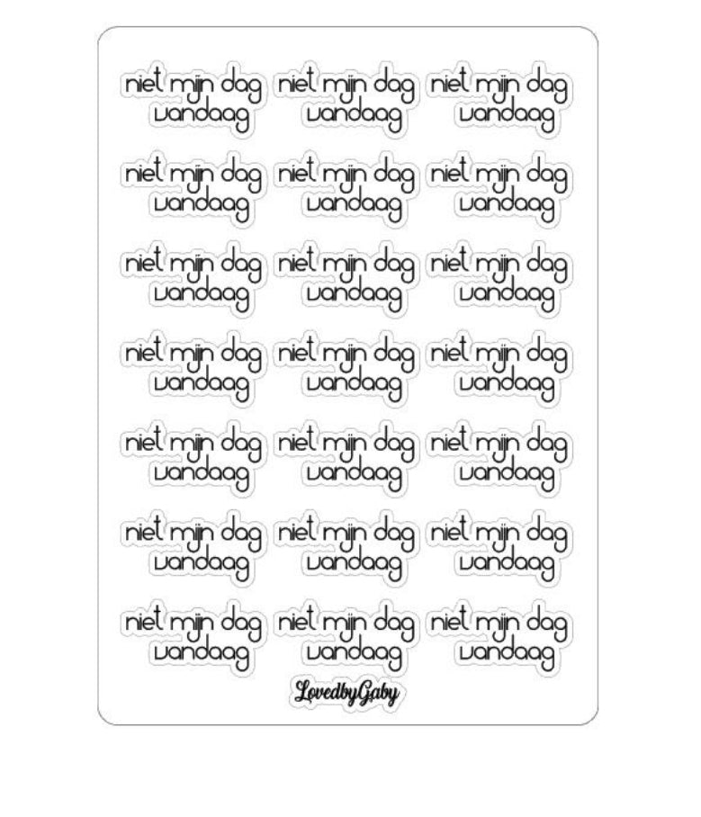 LovedbyGaby stickers bujo diverse 1