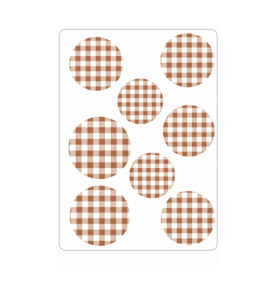 LovedbyGaby round washi stickers 1