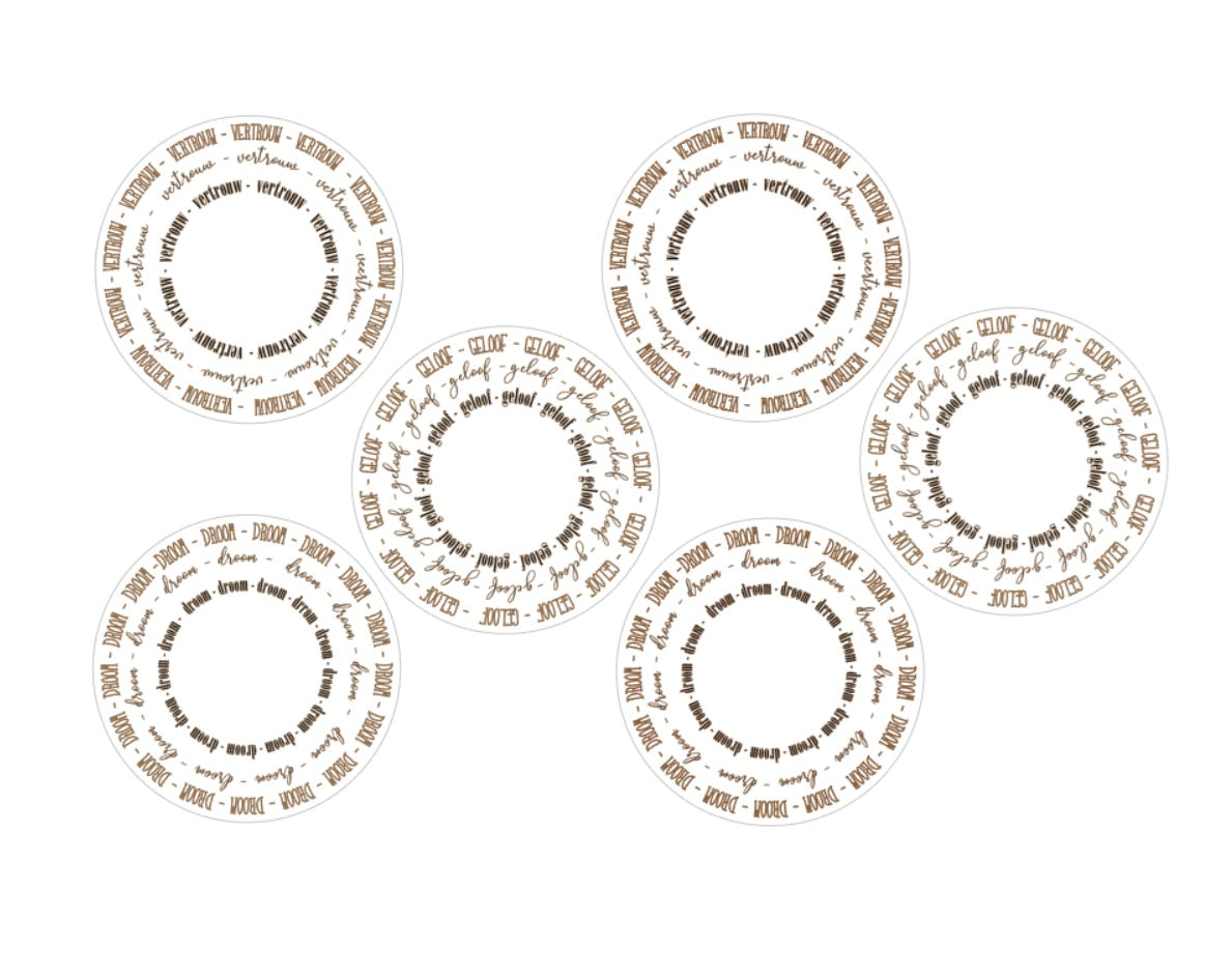 LovedbyGaby washi stickers rounds 2