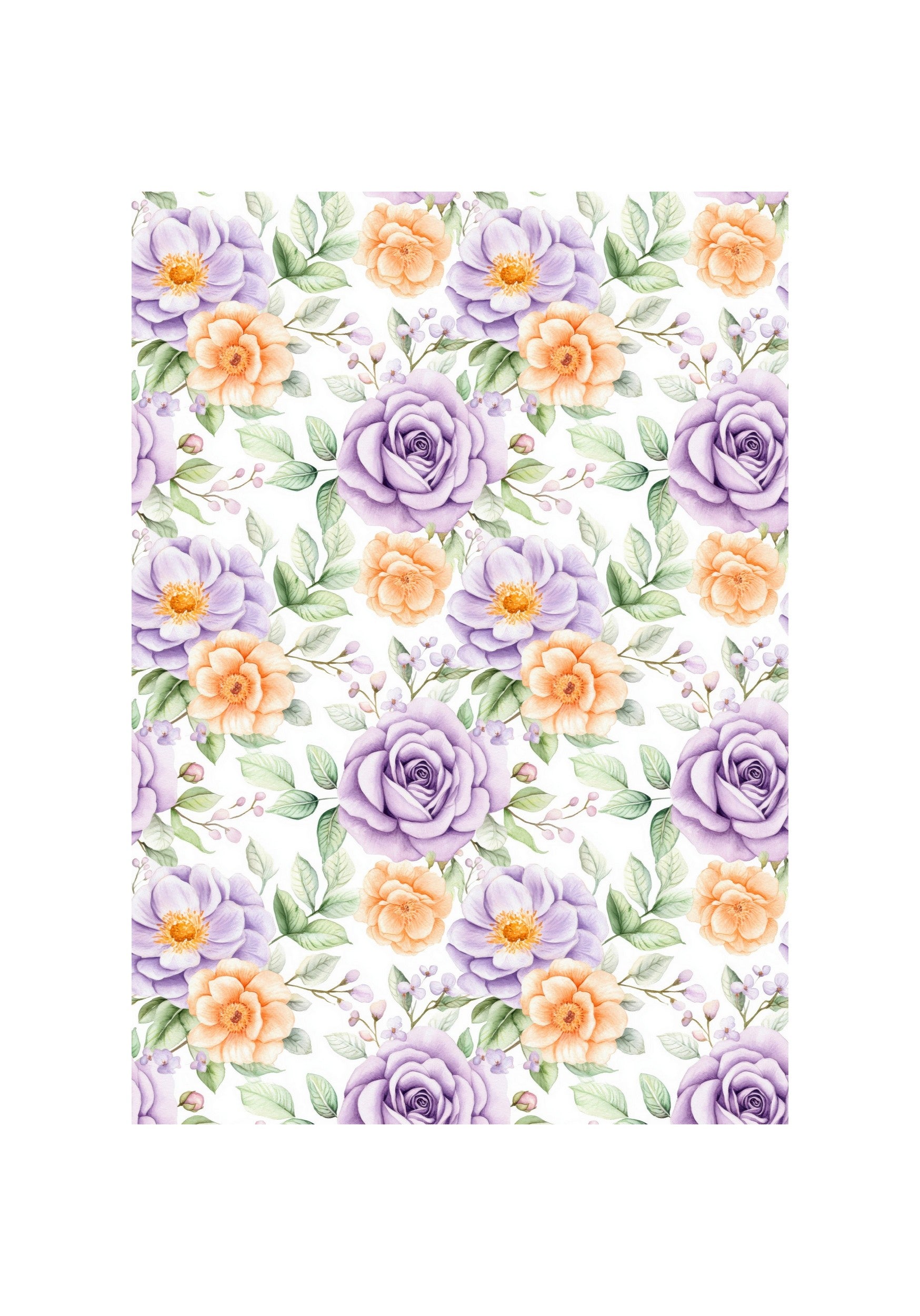 LovedbyGaby A5 rub-ons floral