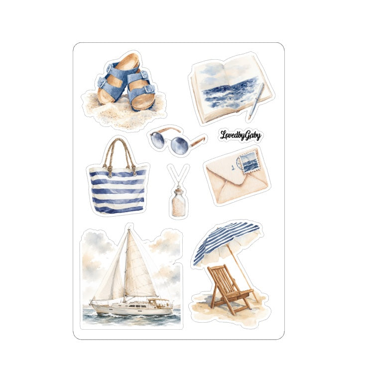 LovedbyGaby stickers Sailing Blue