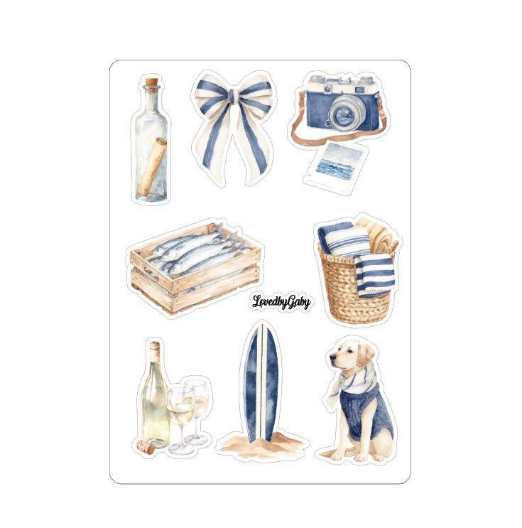 LovedbyGaby stickers Sailing Blue