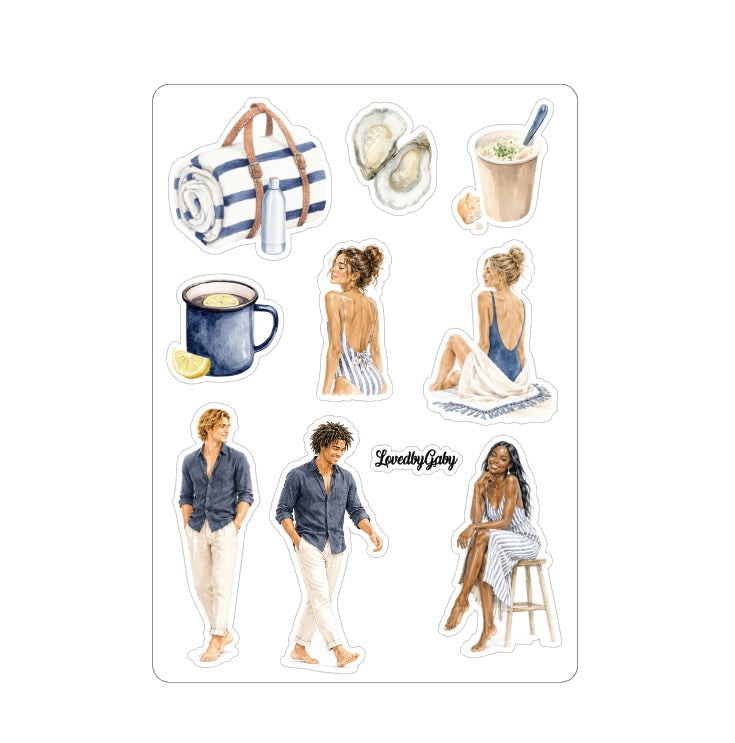 LovedbyGaby stickers Sailing Blue
