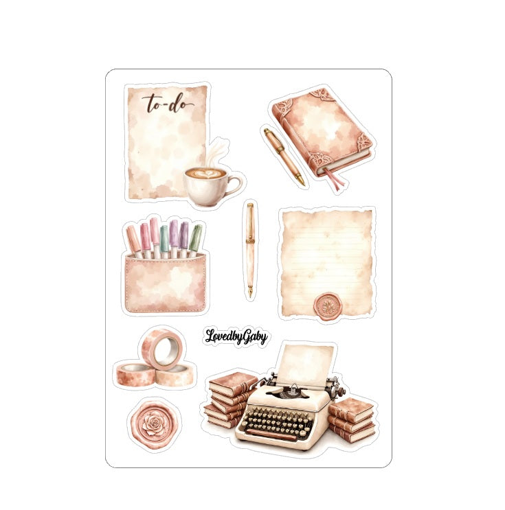 LovedbyGaby stickers Selflove planning