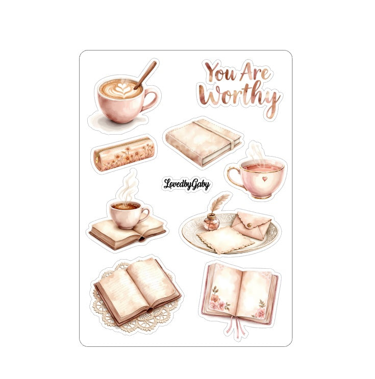 LovedbyGaby stickers Selflove planning