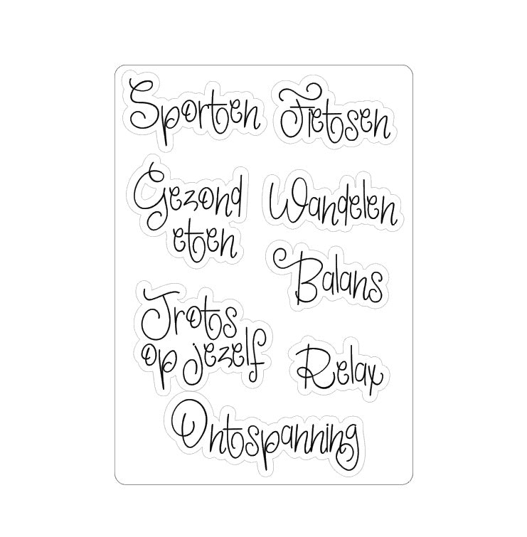 LovedbyGaby stickers woordjes