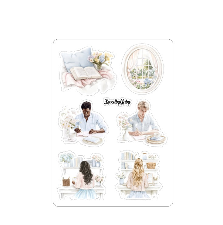 LovedbyGaby stickers Springplanning