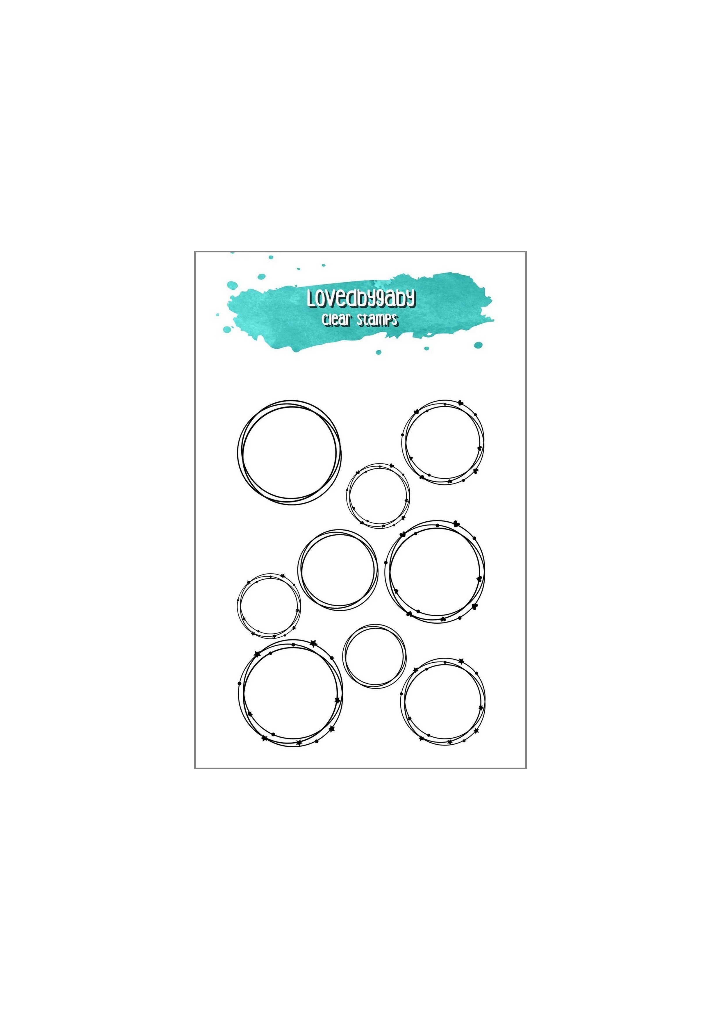 LovedbyGaby clearstamps rounds