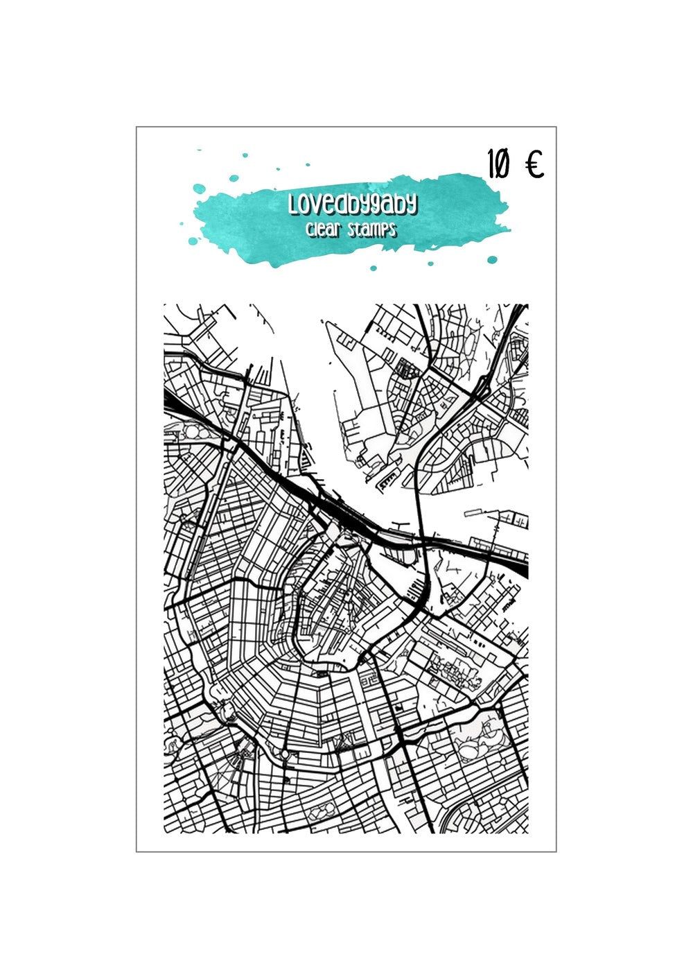 LovedbyGaby clearstamps A'dam achtergrond