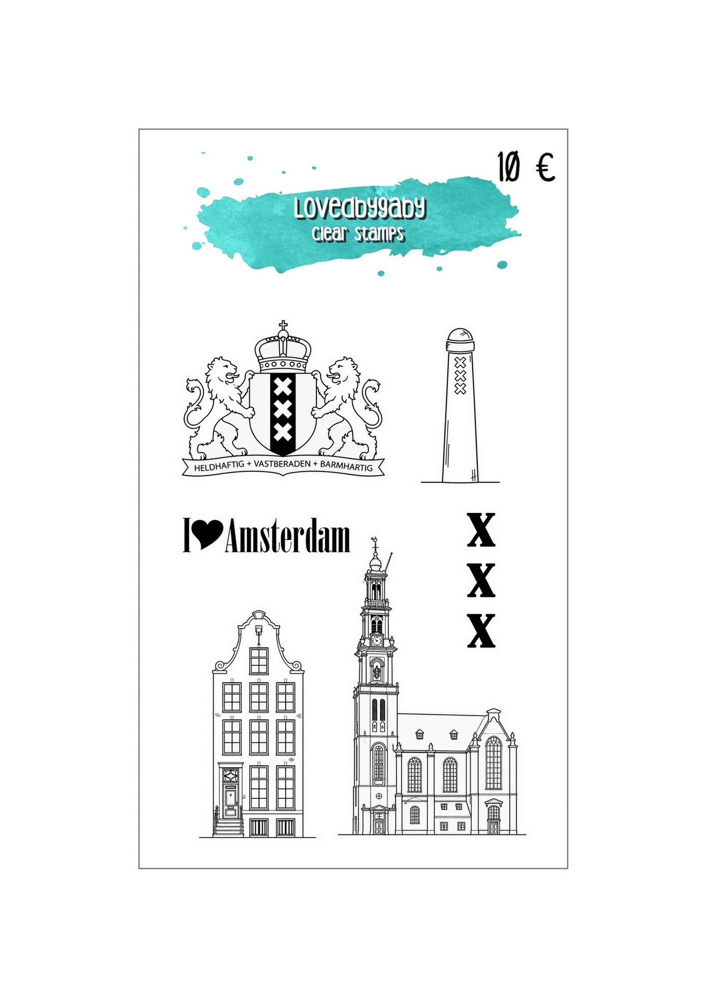LovedbyGaby clearstamps Amsterdam