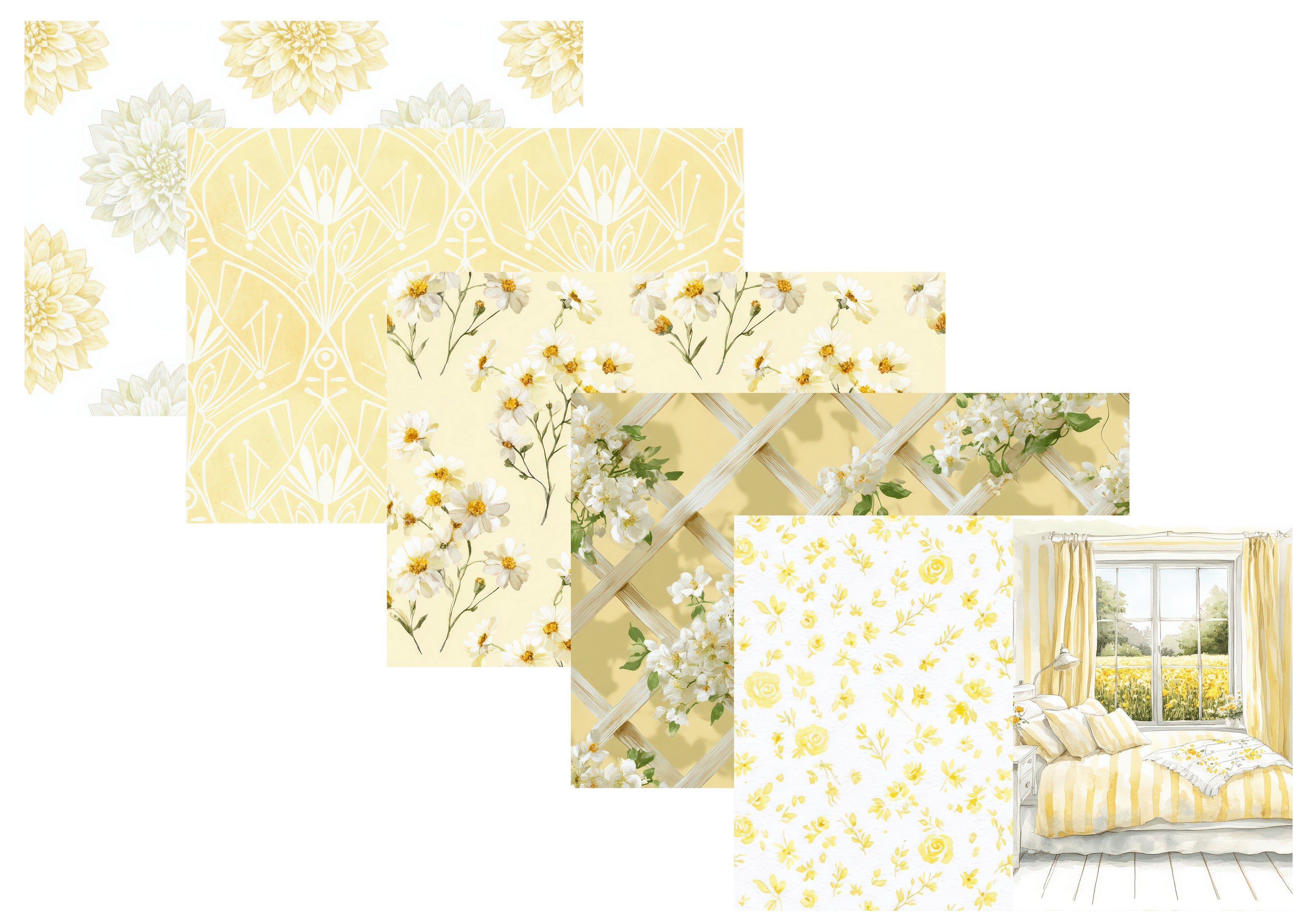 LovedbyGaby papierset Sunlit