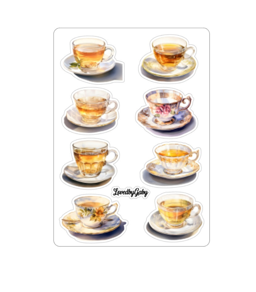LovedbyGaby stickers thee en theepot