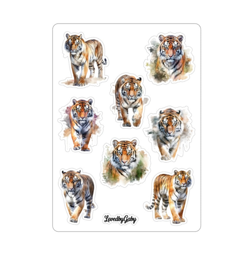 LovedbyGaby stickers Tijgers