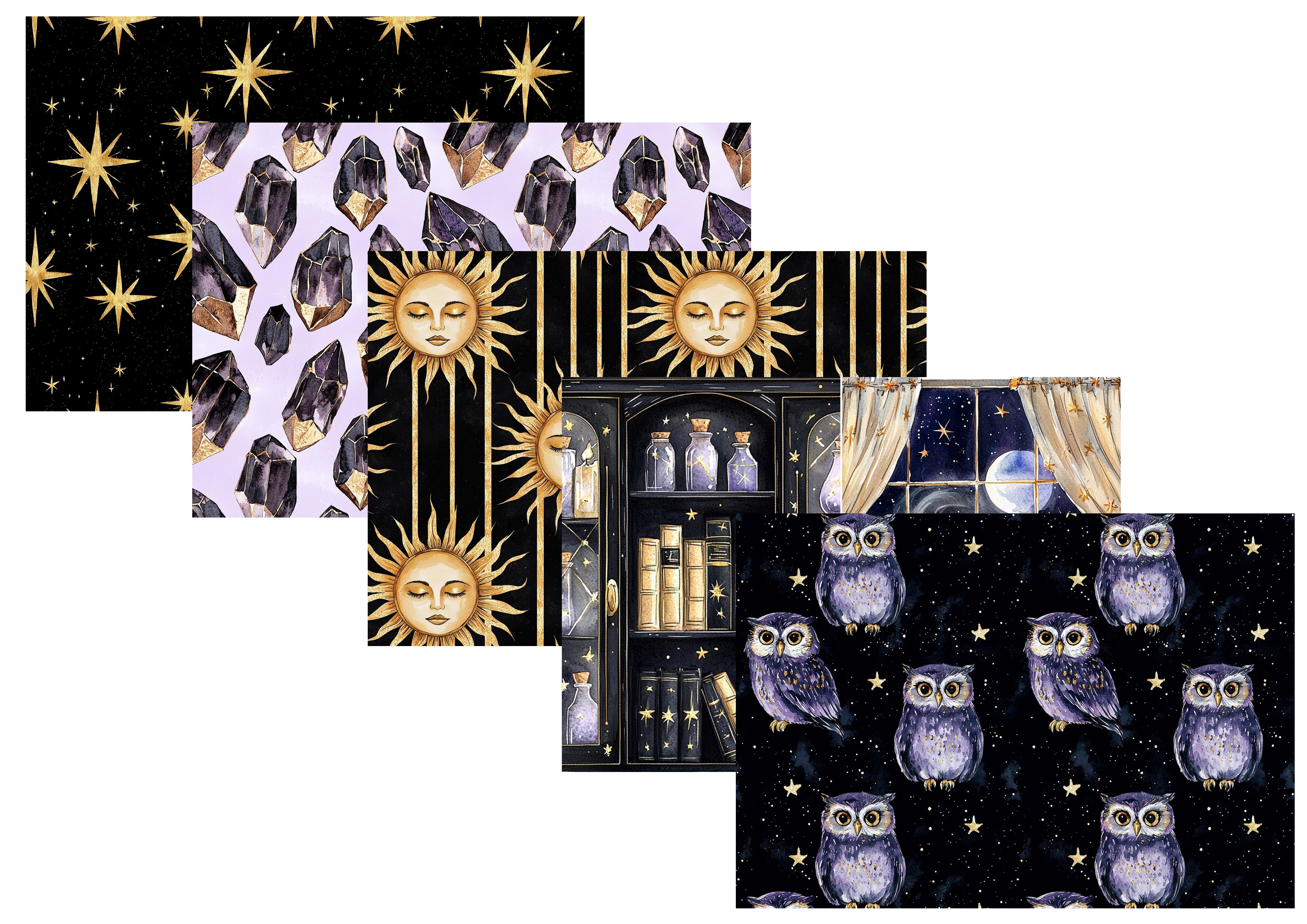 LovedbyGaby A4 journalpapier set Touch of magic