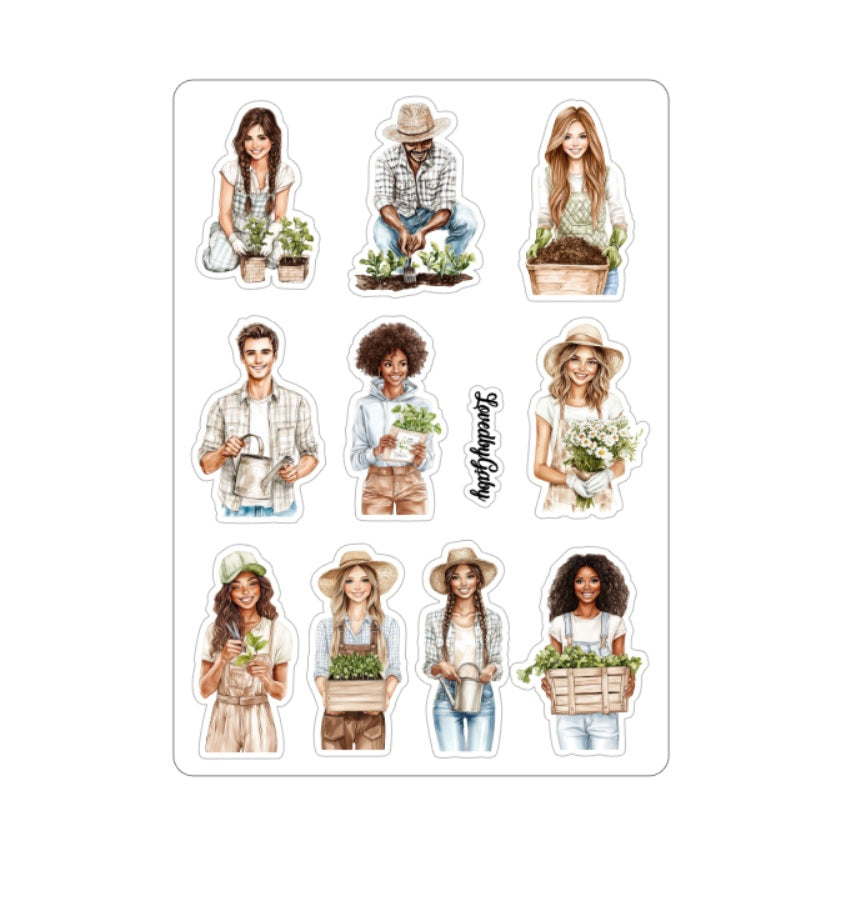 LovedbyGaby stickers Tuinieren