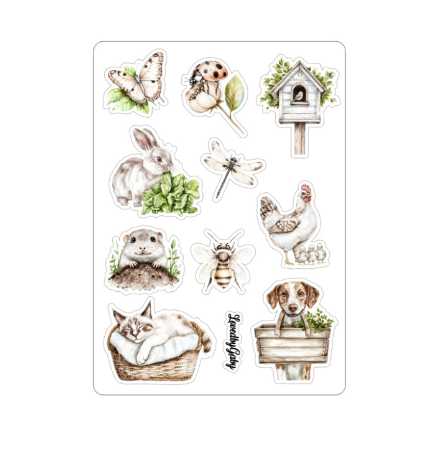 LovedbyGaby stickers Tuinieren