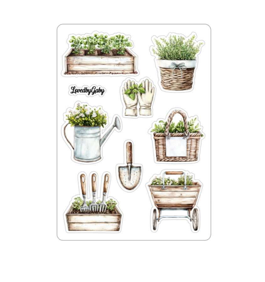 LovedbyGaby stickers Tuinieren