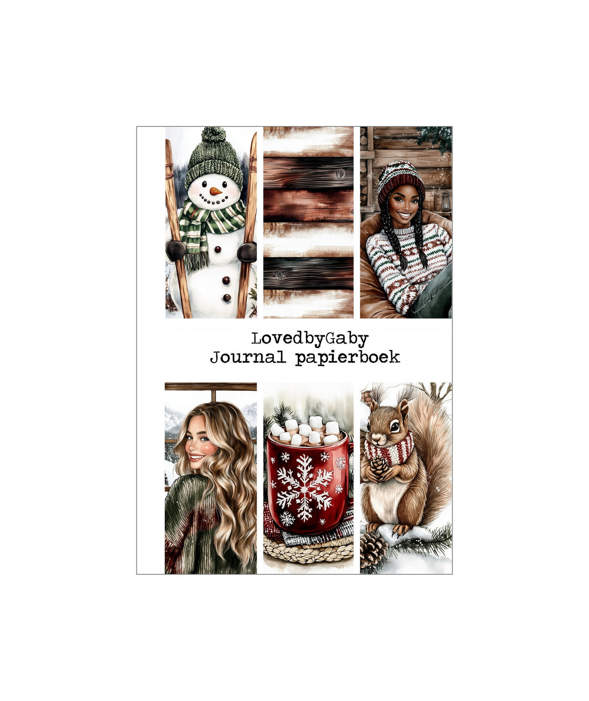 LovedbyGaby journalpapier boek Winter 2026