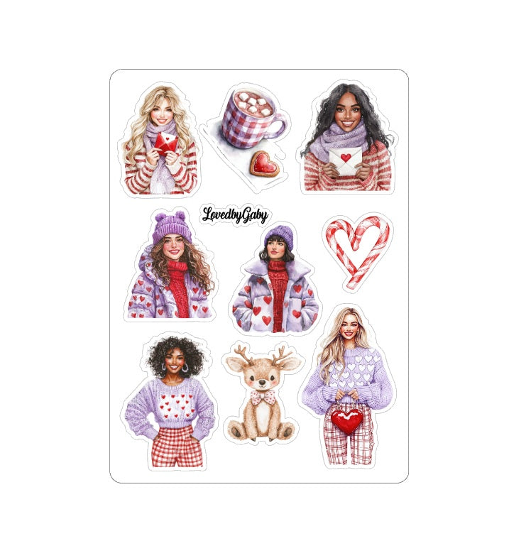 LovedbyGaby stickers Winter in love